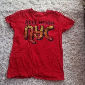 Red NYC shirt